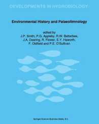 Environmental History and Palaeolimnology : Proceedings of the Vth International Symposium on Palaeolimnology, held in Cumbria, U.K. (Developments in Hydrobiology)