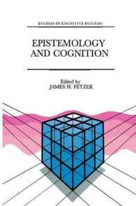 Epistemology and Cognition (Studies in Cognitive Systems)
