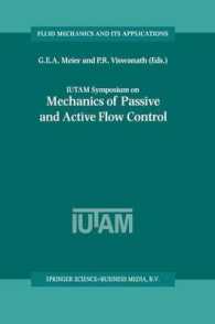 IUTAM Symposium on Mechanics of Passive and Active Flow Control : Proceedings of the IUTAM Symposium held in Göttingen, Germany, 7-11 September 1998 (Fluid Mechanics and Its Applications)