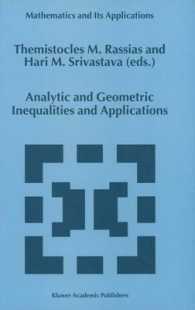 Analytic and Geometric Inequalities and Applications (Mathematics and Its Applications)