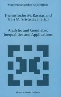 Analytic and Geometric Inequalities and Applications (Mathematics and Its Applications)