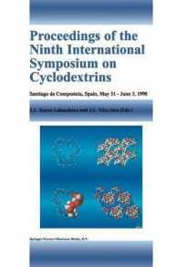 Proceedings of the Ninth International Symposium on Cyclodextrins : Santiago de Compostela, Spain, May 31-June 3, 1998