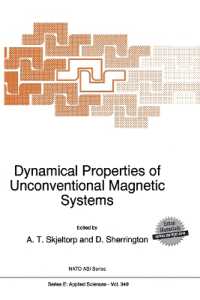 Dynamical Properties of Unconventional Magnetic Systems (NATO Science Series E:)