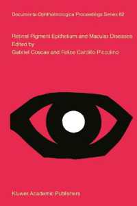 Retinal Pigment Epithelium and Macular Diseases (Documenta Ophthalmologica Proceedings Series)