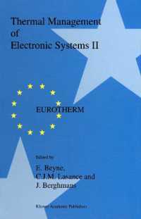 Thermal Management of Electronic Systems II : Proceedings of EUROTHERM Seminar 45, 20–22 September 1995, Leuven, Belgium