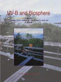 UV-B and Biosphere (Advances in Vegetation Science)