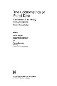 The Econometrics of Panel Data : A Handbook of the Theory with Applications (Advanced Studies in Theoretical and Applied Econometrics) （2ND）