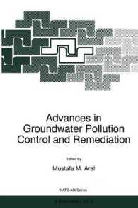 Advances in Groundwater Pollution Control and Remediation (NATO Science Partnership Subseries: 2 (Closed)) （Reprint）