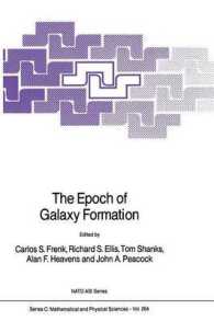 The Epoch of Galaxy Formation (NATO Science Series C)