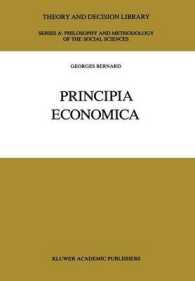 Principia Economica (Theory and Decision Library A:)