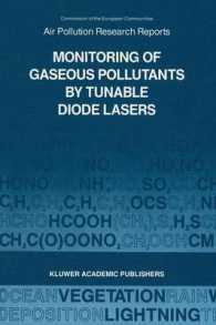 Monitoring of Gaseous Pollutants by Tunable Diode Lasers : Proceedings of the International Symposium held in Freiburg, F.R.G. 17-18 October 1988 (Air Pollution Research Reports)