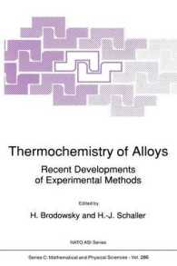 Thermochemistry of Alloys : Recent Developments of Experimental Methods (NATO Science Series C)