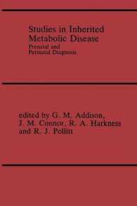Studies in Inherited Metabolic Disease : Prenatal and Perinatal Diagnosis