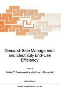 Demand-Side Management and Electricity End-Use Efficiency (NATO Science Series E:)