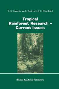 Tropical Rainforest Research - Current Issues : Proceedings of the Conference Held in Bandar Seri Begawan, April 1993 (Monographiae Biologicae) （Reprint）