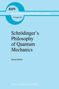 Schrodingers Philosophy of Quantum Mechanics (Boston Studies in the Philosophy and History of Science) （Reprint）