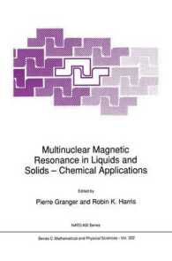 Multinuclear Magnetic Resonance in Liquids and Solids — Chemical Applications (NATO Science Series C)