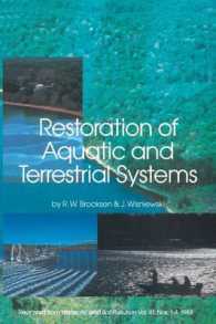 Restoration of Aquatic and Terrestrial Systems : Proceedings of a Special Water Quality Session Dealing with the Restoration of Acidified Waters in conjunction with the Annual Meeting of the North American Fisheries Society held in Toronto, Ontario,