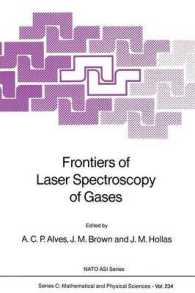 Frontiers of Laser Spectroscopy of Gases (NATO Science Series C)