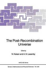 The Post-Recombination Universe (NATO Science Series C)