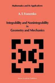 Integrability and Nonintegrability in Geometry and Mechanics (Mathematics and its Applications)