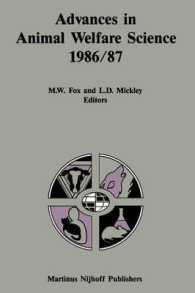 Advances in Animal Welfare Science 1986/87 (Advances in Animal Welfare Science)
