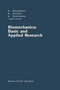 Biomechanics: Basic and Applied Research : Selected Proceedings of the Fifth Meeting of the European Society of Biomechanics, September 8-10, 1986, Berlin, F.R.G. (Developments in Biomechanics)