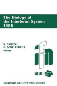 The Biology of the Interferon System 1986 : Proceedings of the 1986 ISIR-TNO meeting on the interferon system, 7-12 September 1986, Dipoli Congress Center, Espoo, Finland
