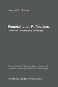 Foundational Reflections : Studies in Contemporary Philosophy (Martinus Nijhoff Philosophy Library)