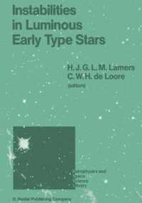 Instabilities in Luminous Early Type Stars : Proceedings of a Workshop in Honour of Professor Cees De Jager on the Occasion of his 65th Birthday held in Lunteren, the Netherlands, 21-24 April 1986 (Astrophysics and Space Science Library)
