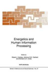 Energetics and Human Information Processing (NATO Science Series D:)
