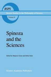 Spinoza and the Sciences (Boston Studies in the Philosophy and History of Science)