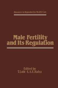Male Fertility and Its Regulation (Advances in Reproductive Health Care)
