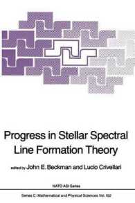 Progress in Stellar Spectral Line Formation Theory (NATO Science Series C)