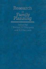 Research in Family Planning (Studies in Fertility and Sterility)