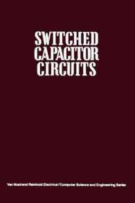 Switched Capacitor Circuits (Van Nostrand Reinhold Electrical/computer Science and Engineering Series)