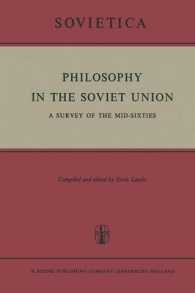 Philosophy in the Soviet Union : A Survey of the Mid-Sixties (Sovietica)