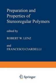 Preparation and Properties of Stereoregular Polymers : Based upon the Proceedings of the NATO Advanced Study Institute held at Tirrennia, Pisa, Italy, October 3-14, 1978 (NATO Science Series C)
