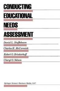 Conducting Educational Needs Assessments (Evaluation in Education and Human Services)