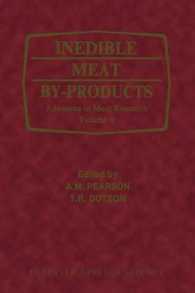 Inedible Meat by-Products (Advances in Meat Research)