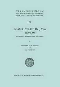 Islamic States in Java 1500-1700 : Eight Dutch Books and Articles by Dr H.J. de Graaf