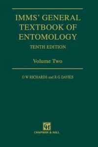 Imms' General Textbook of Entomology : Volume 2: Classification and Biology （10TH）