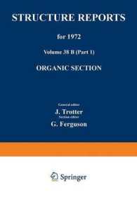 Structure Reports for 1972 : Organic Section (Structure Reports B)