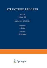 Structure Reports for 1976 : Organic Section (Structure Reports B)