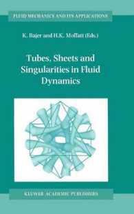 Tubes, Sheets and Singularities in Fluid Dynamics : Proceedings of the NATO ARW held in Zakopane, Poland, 2–7 September 2001, Sponsored as an IUTAM Symposium by the International Union of Theoretical and Applied Mechanics (Fluid Mechanics and I