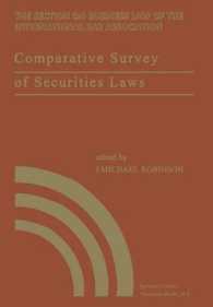Comparative Survey of Securities Laws : A review of the securities and related laws of fourteen nations