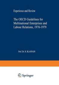 The OECD Guidelines for Multinational Enterprises and Labour Relations 1976-1979 : Experience and Review