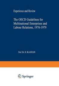 The OECD Guidelines for Multinational Enterprises and Labour Relations 1976-1979 : Experience and Review