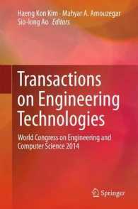 Transactions on Engineering Technologies : World Congress on Engineering and Computer Science 2014
