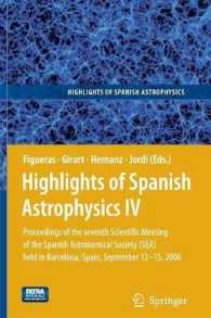 Highlights of Spanish Astrophysics IV : Proceedings of the Seventh Scientific Meeting of the Spanish Astronomical Society (SEA) held in Barcelona, Spain, September 12-15, 2006